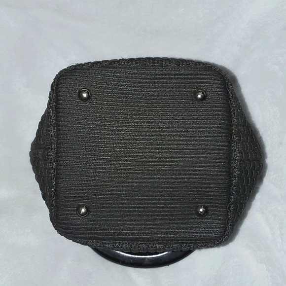 Talbots Dual Top Handle Woven Mini Tote - Picture 12 of 14